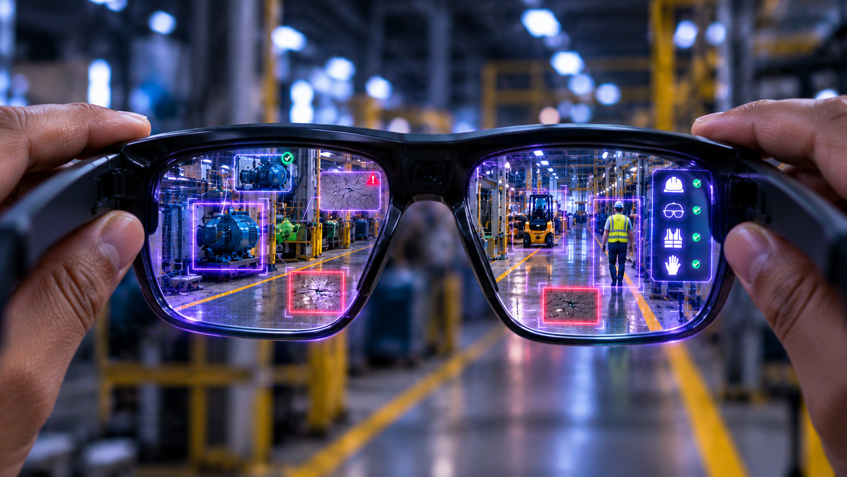 A connected worker supported by wearable operational technology